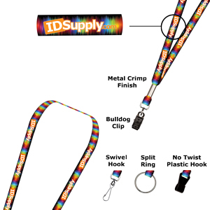 5/8&quot; Full Color Print Lanyard (Dual Sided)