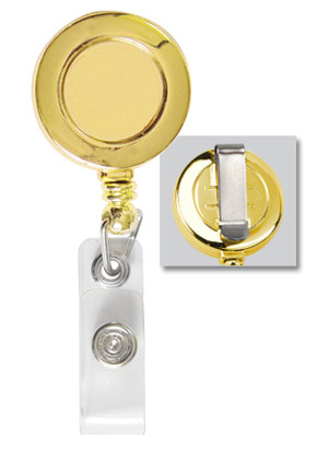 Metallic Badge Reel