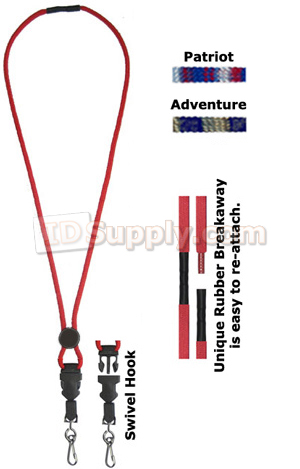 LB188S-S Ultra QD Lanyard with a 3/4" Slider